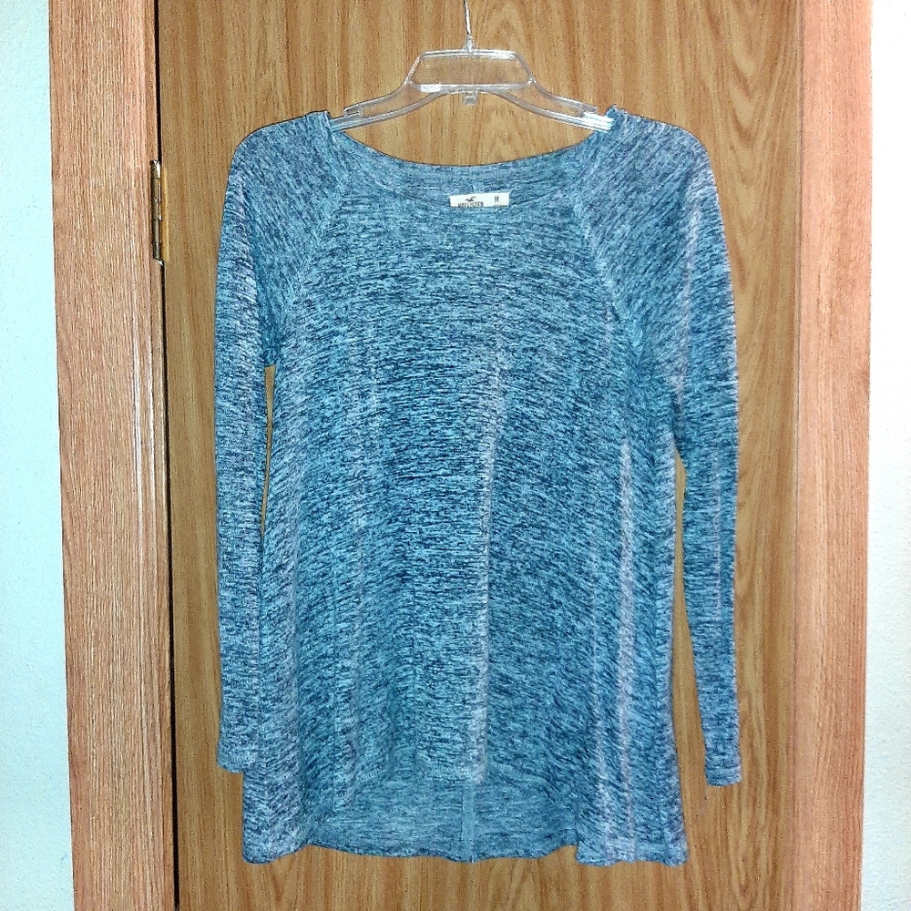❤.Hollister medium top gray